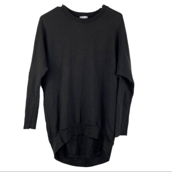 BP. Dark gray sweater pullover hi‎ low sweatshirt size XXS oversized - Picture 1 of 5